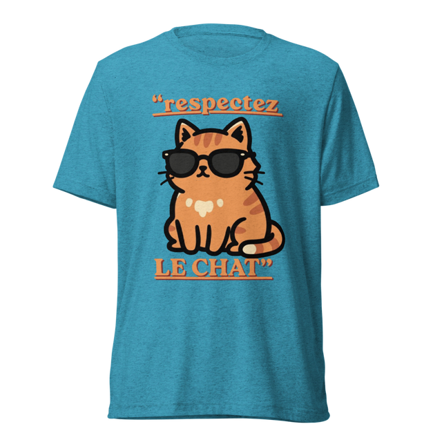 Illustration chat lunettes de soleil humour drôle!