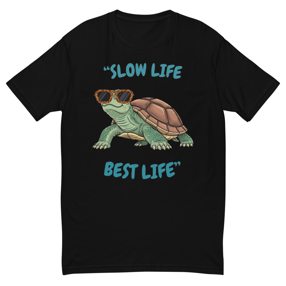 Tortue cool avec lunettes de soleil | Slow Life!!!
