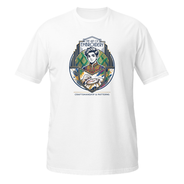 Circle neck t-shirt with half sleeves