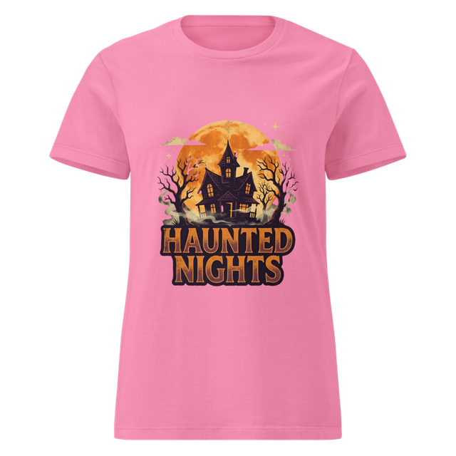 Midnight Ghost Halloween Women's Basic T-shirt
