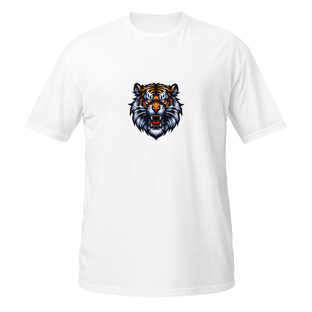 Fierce Roaring Tiger Graphic T-Shirt | Premium Ani