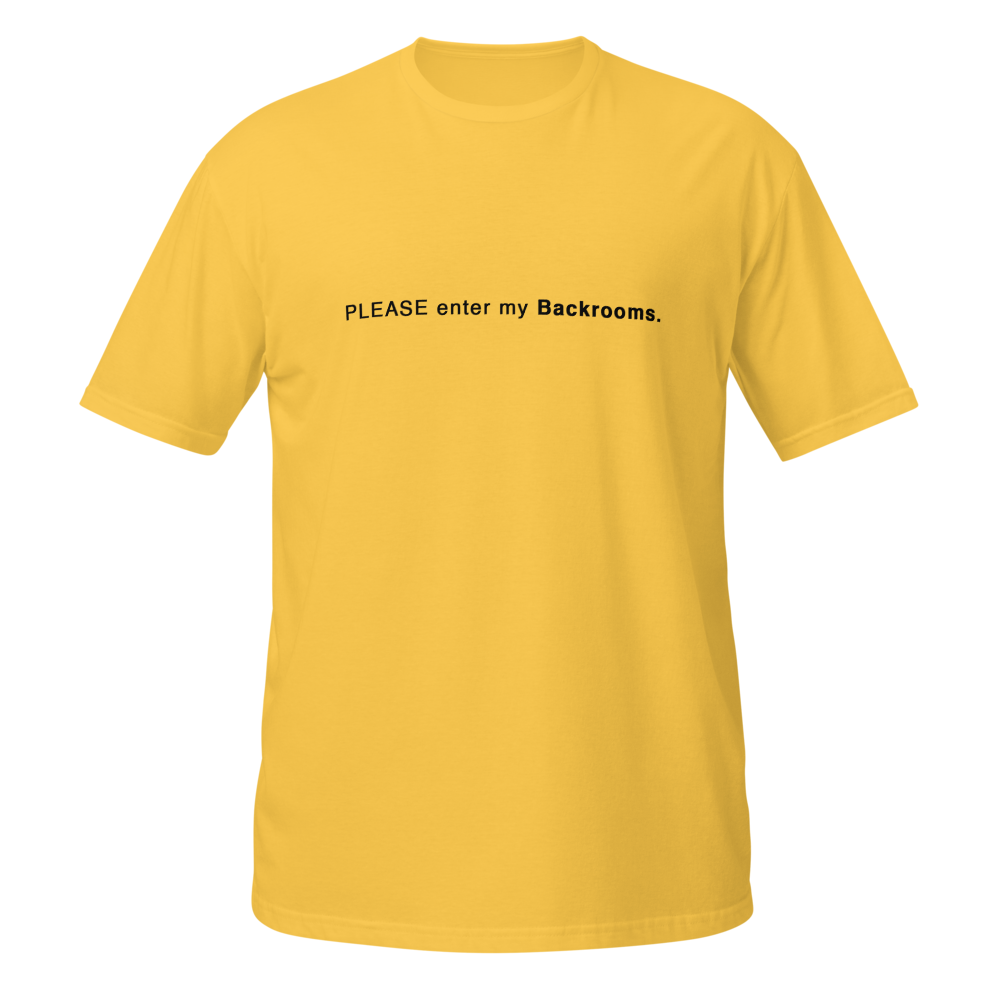 Please Enter MY Backrooms Tee