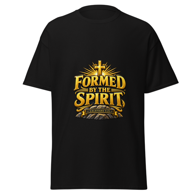 FORMED BY THE SPIRIT – Galatians 5:25 Christian T-