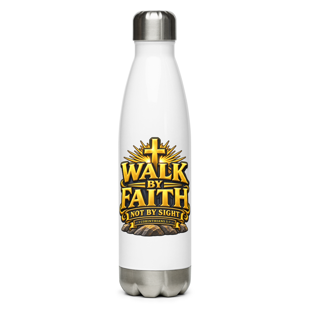 WALK BY FAITH NOT BY SIGHT – 2 Cor 5:7 Bottle