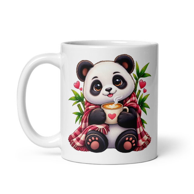 Cute Kawaii Panda Coffee Mug Premium Gift Design