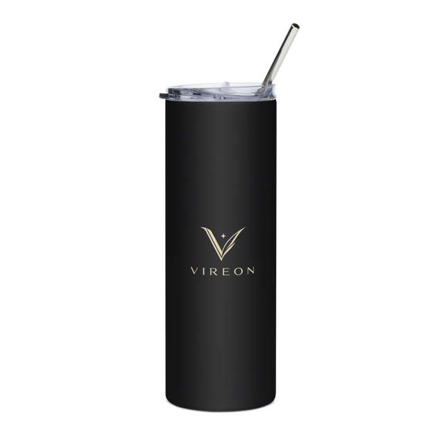 VIREON Noir Luxe Signature Stainless Tumbler