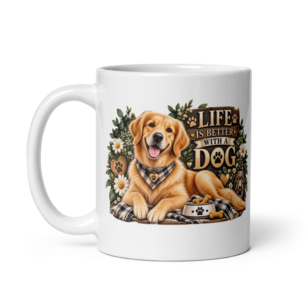Premium Dog Lover Coffee Mug | VIREON 