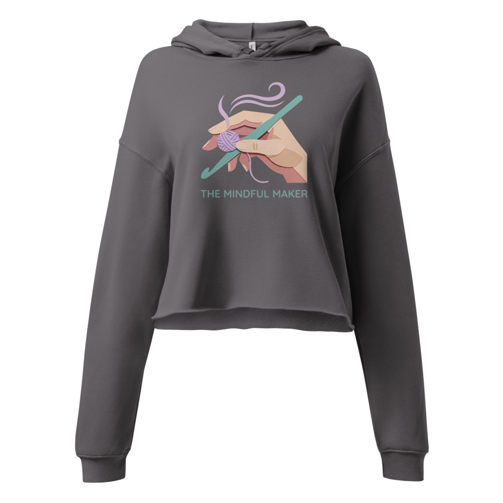 The Mindful Maker Cropped Hoodie
