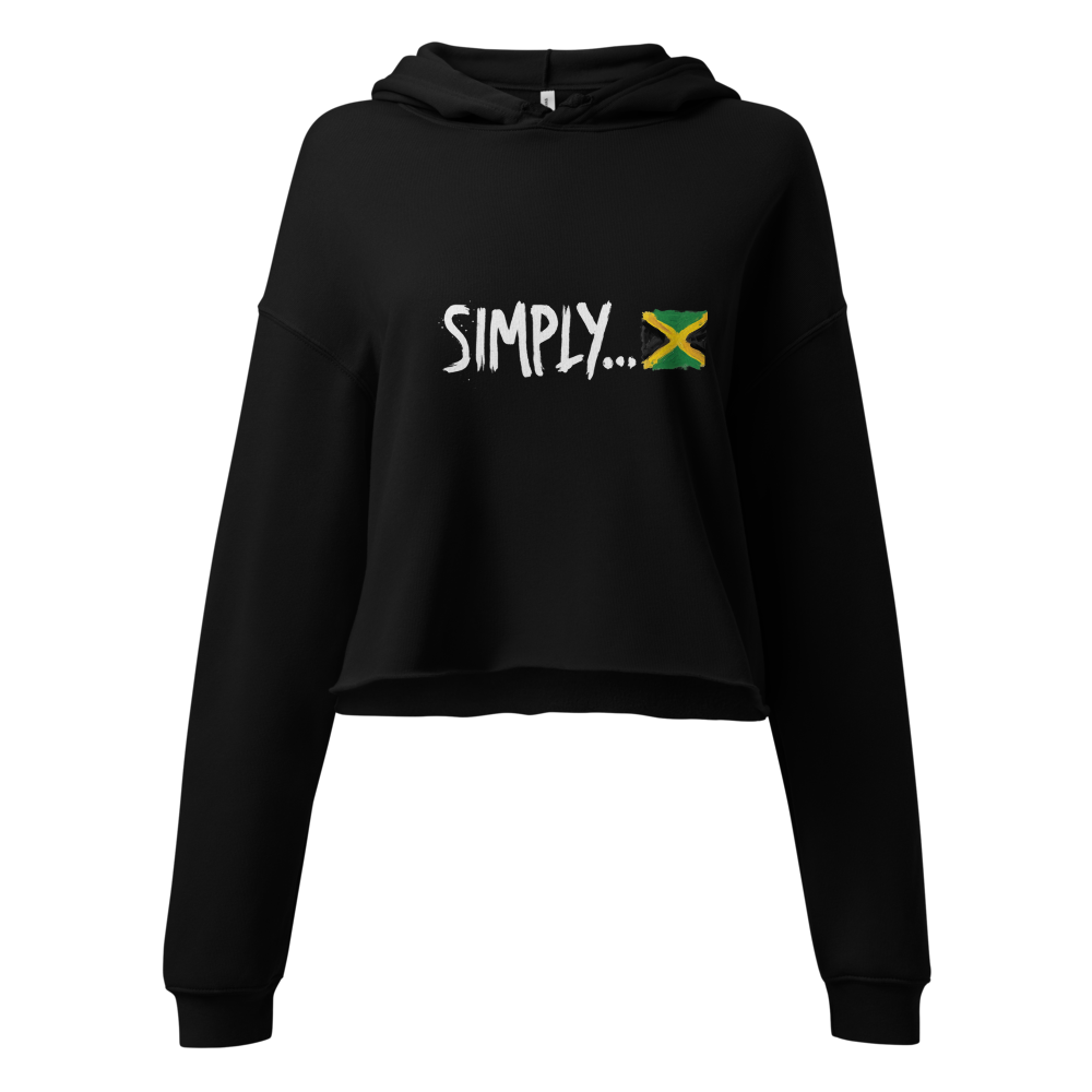 Simply Jamaican Cropped Hoodie 