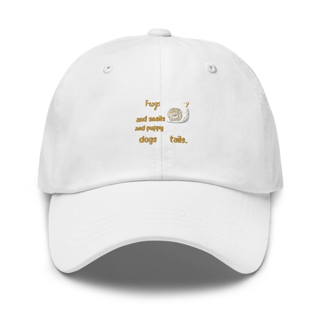 Classic hat puppy dogs tails
