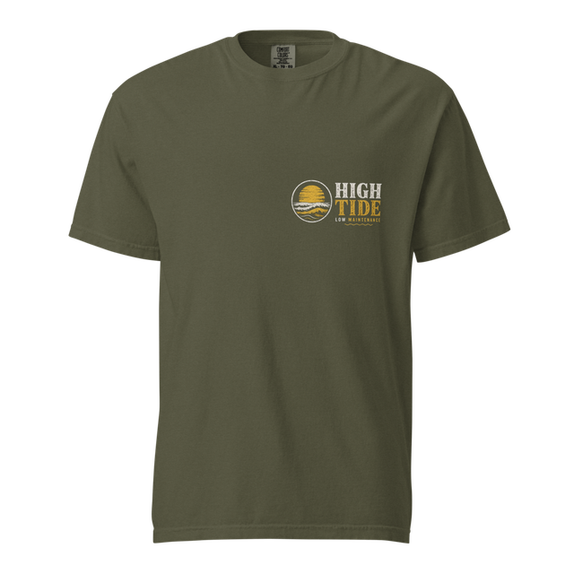 High Tide Low Maintenance Comfort Colors Tee