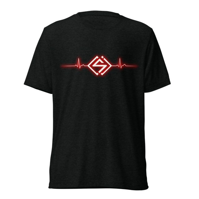 EKG Logo Tri Blend T