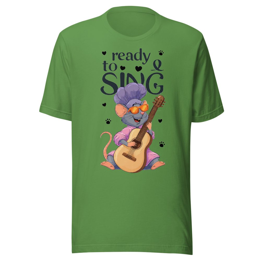 #ReadyToSing #MusicLover #GraphicTee #GuitaristLif