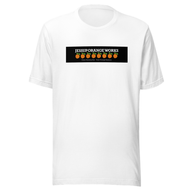 Jessup Orange Works Candle Tee Shirt