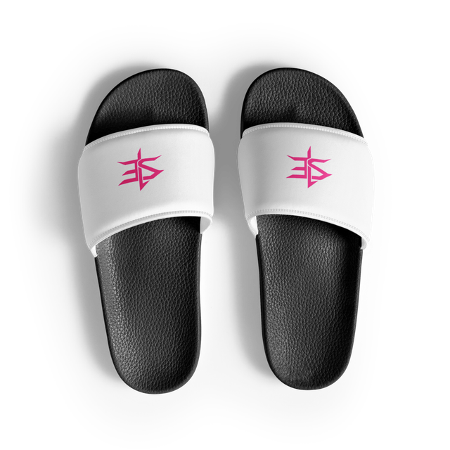 PINK MEN SHARP EDGE SLIDES