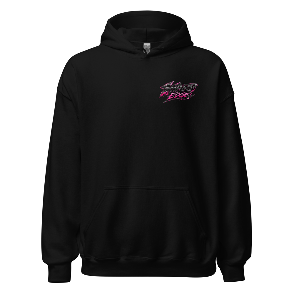 PINK SHARP EDGE HOODIES