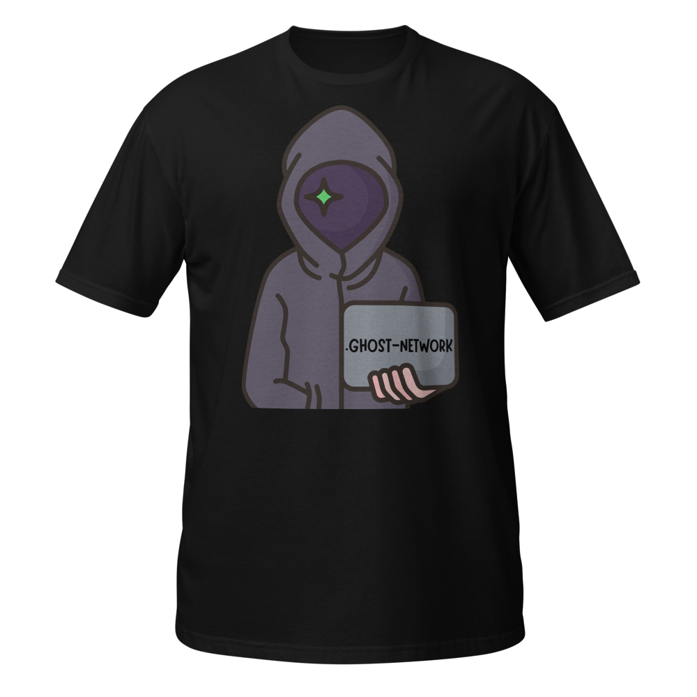 Ghost Network Cyberpunk Hacker T-Shirt