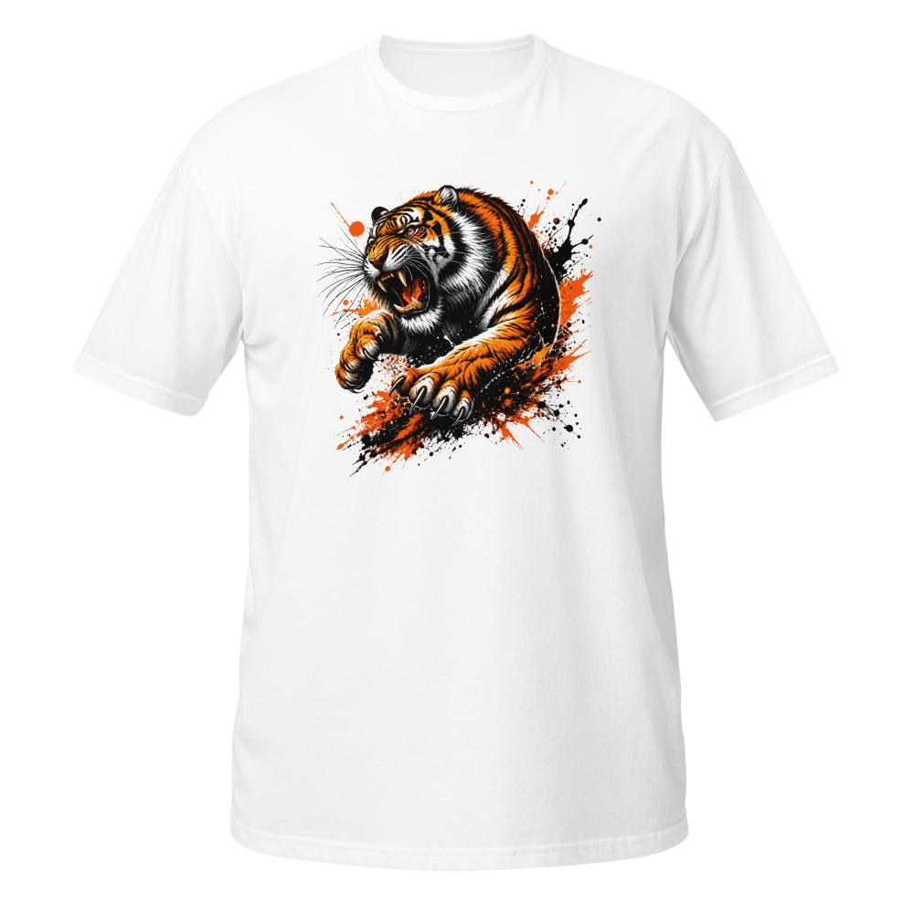 Tiger T-Shirt – Fierce Wild Tiger Graphic Tee