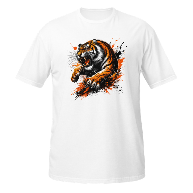 Tiger T-Shirt – Fierce Wild Tiger Graphic Tee