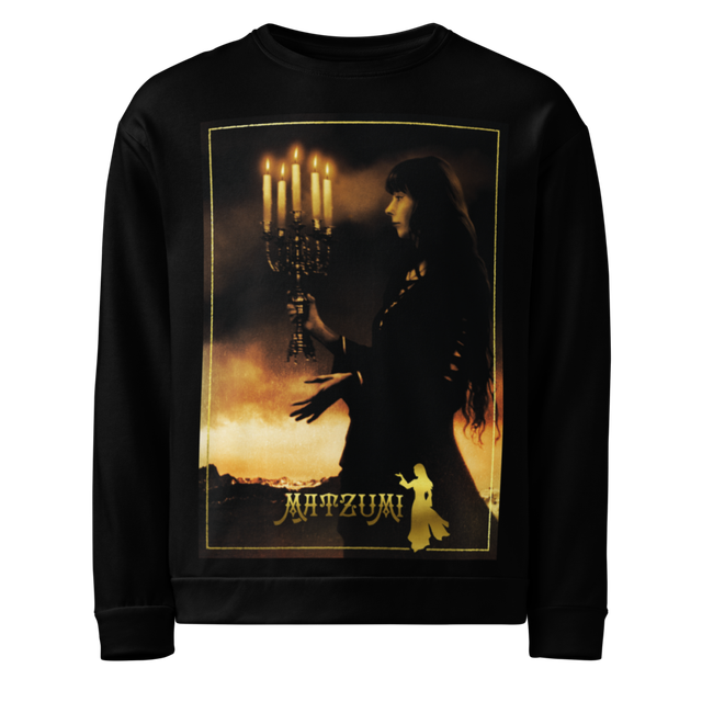 Matzumi Candle Motif - Sweatshirt Black