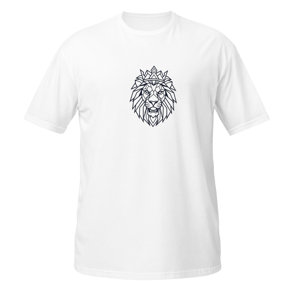 Geometric lion king crown tshirt attitude streetwe