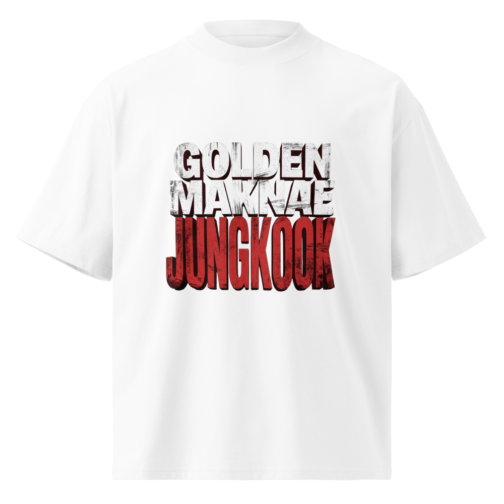 Jungkook Golden Maknae Vintage Streetwear T-Shirt