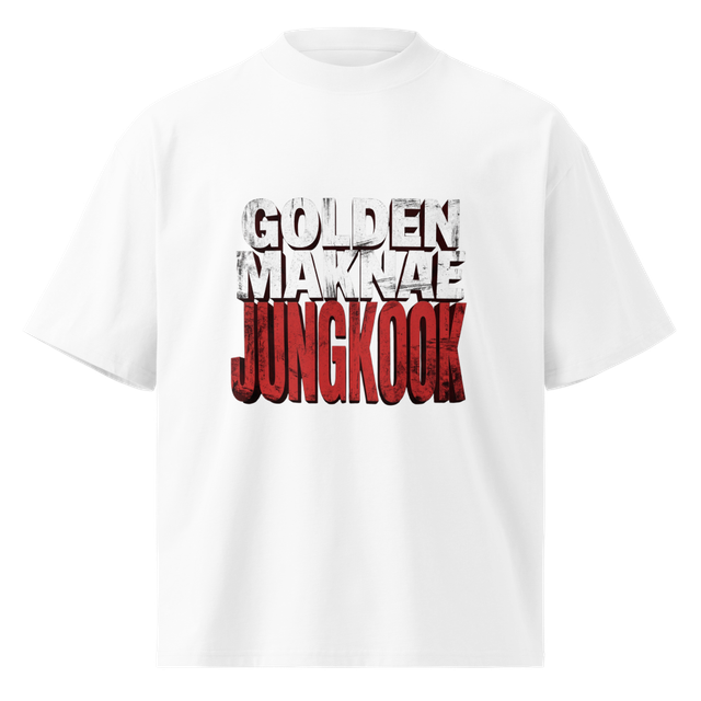 Jungkook Golden Maknae Vintage Streetwear T-Shirt