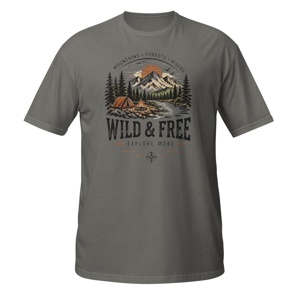 Mountain Wilderness Adventure Vintage T-Shirt