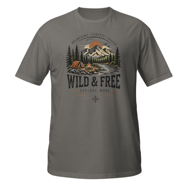 Mountain Wilderness Adventure Vintage T-Shirt