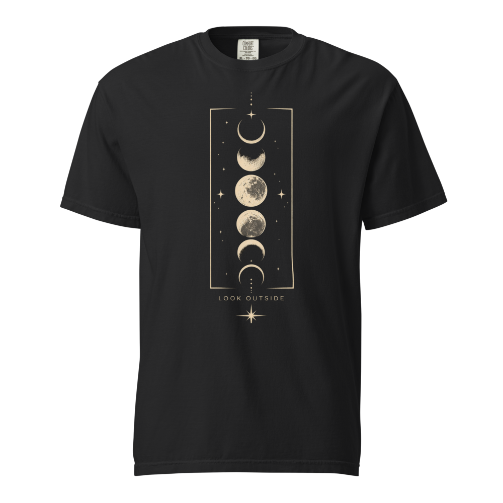Moon Phase T-Shirt | Minimalist Men's Streetwear
