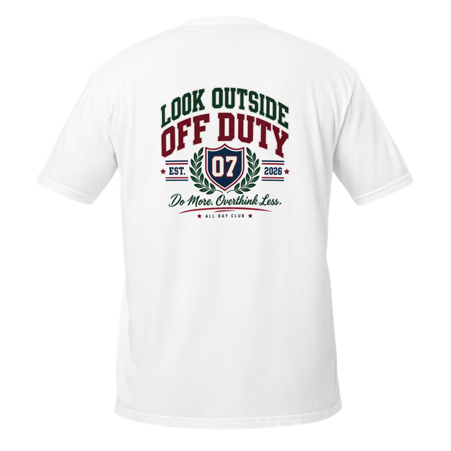 Off Duty 07 Men's Vintage Streetwear Tee
