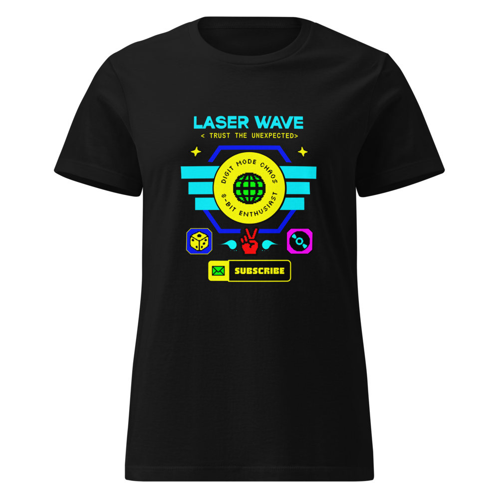 Laser Wave Trust the Unexpected Retro