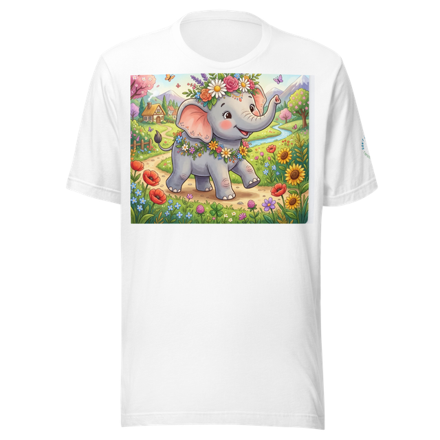 Cute Baby Elephant Garden T-shirt