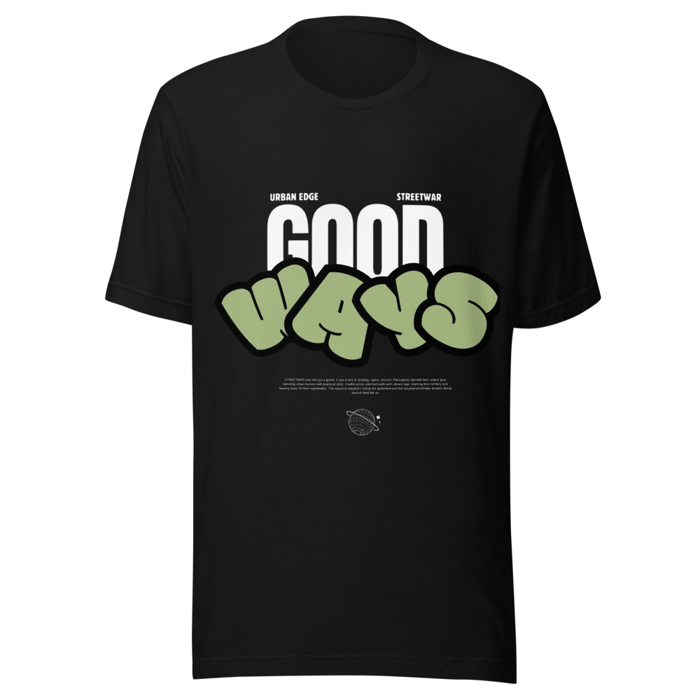 Urban Edge Good Ways Shirt - Graffiti Aesthetic He