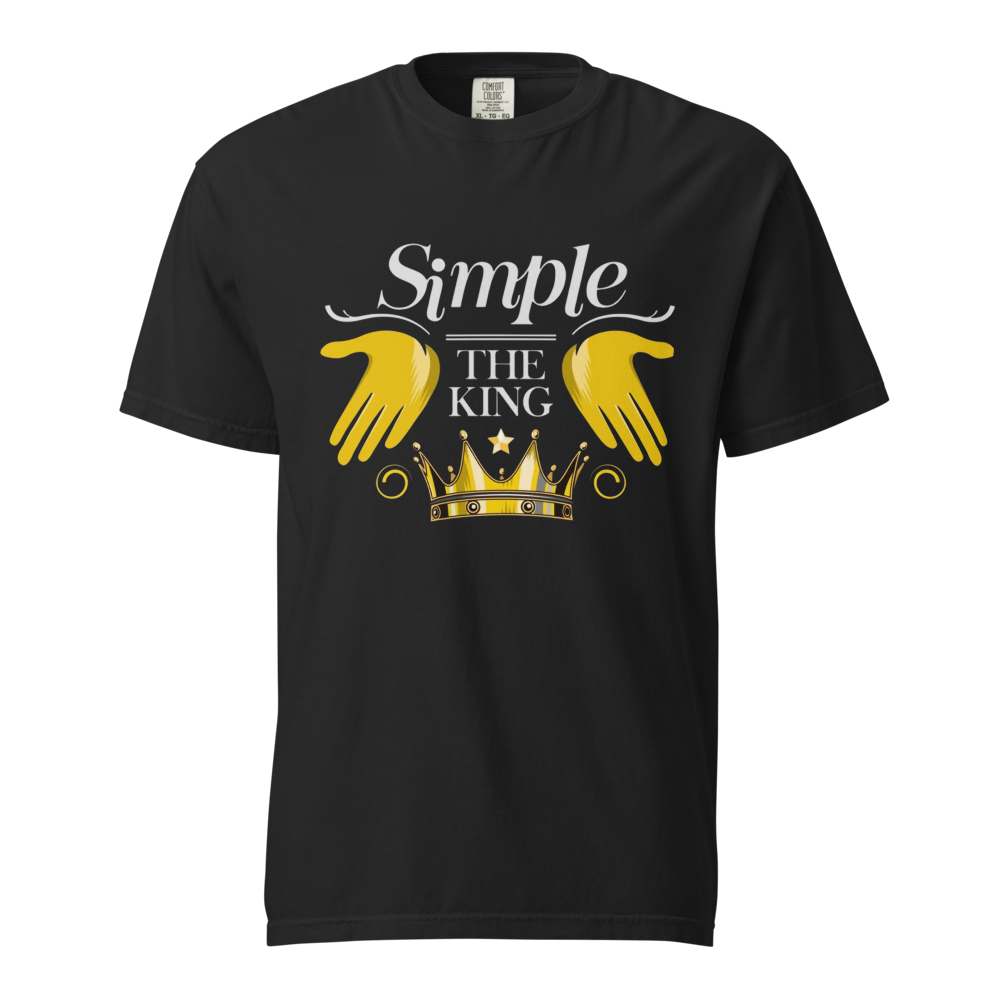 Simple THE KING Crown Graphic T-Shirt - ZL™