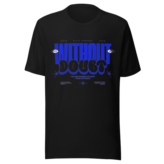 Without Doubt Graphic Shirt - Y2K Aesthetic Royal