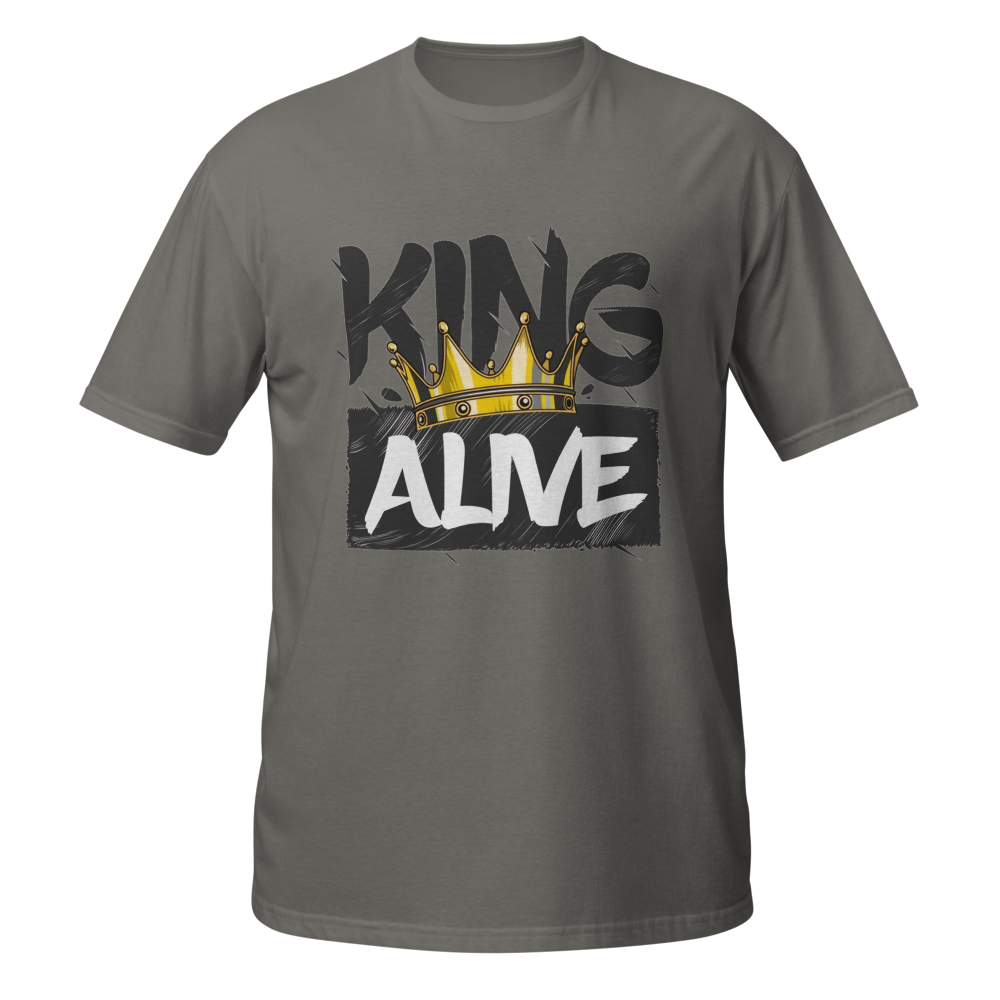 King Alive Premium Graphic T-Shirt. ZETA LUXURY™