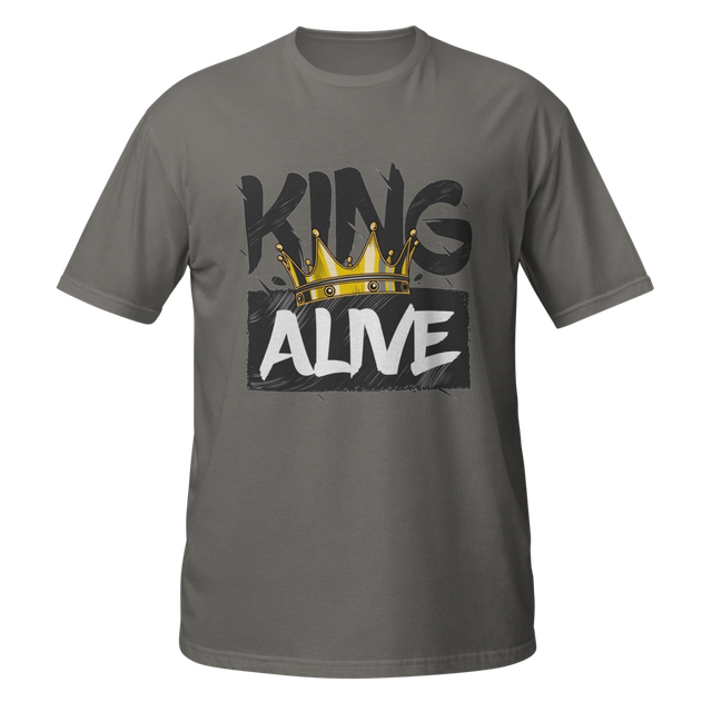King Alive Premium Graphic T-Shirt. ZETA LUXURY™
