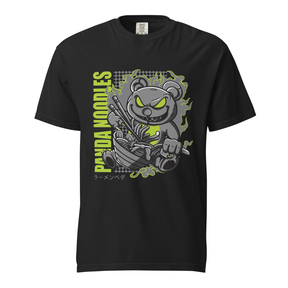 Panda Noodles Graphic T-Shirt - ZETA LUXURY™
