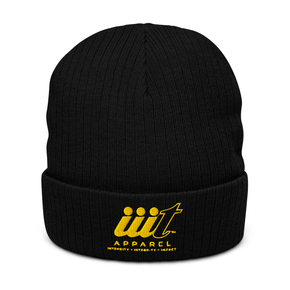 iiii Apparel - Ribbed Knit Beanie Atlantis