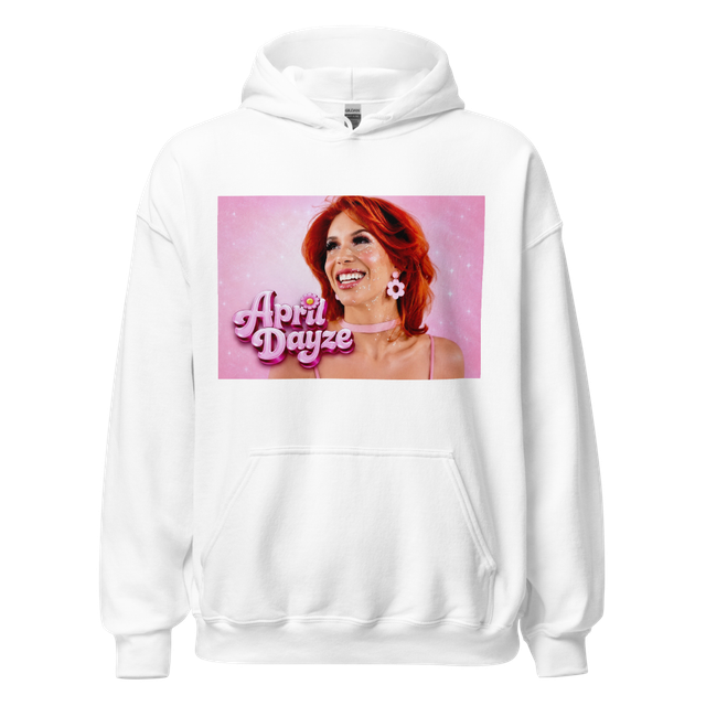 April Dayze White Hoodie
