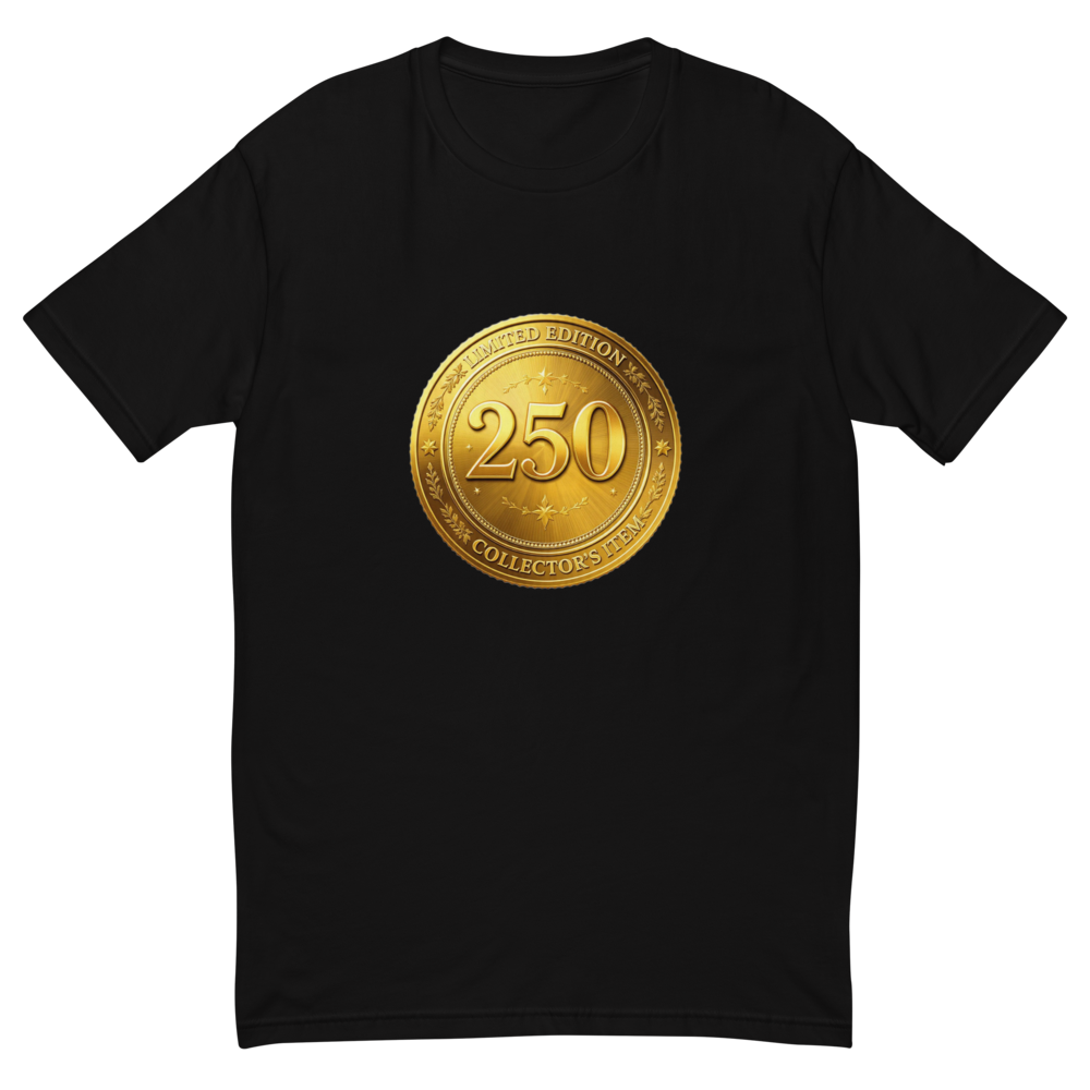 Limited Edition 250 Gold Coin Collector Shirt
