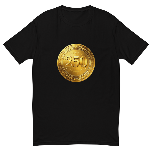 Limited Edition 250 Gold Coin Collector Shirt