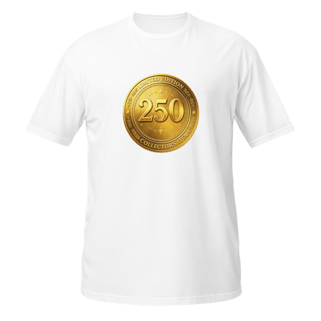 Limited Edition 250 Gold Coin Collector Shirt