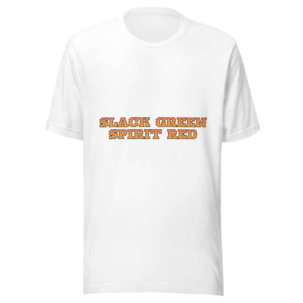 Slack Green Spirit Red