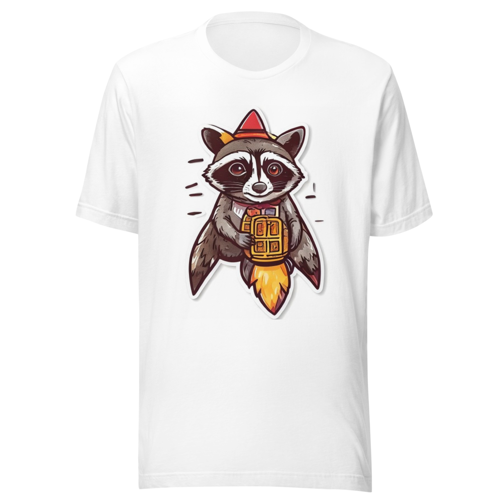 Raccoon Rocket Waffle