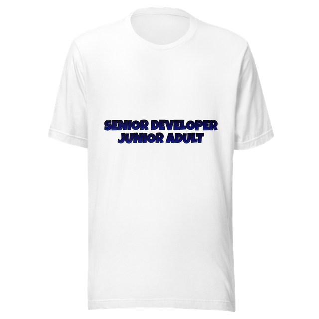 Senior developer junior adult