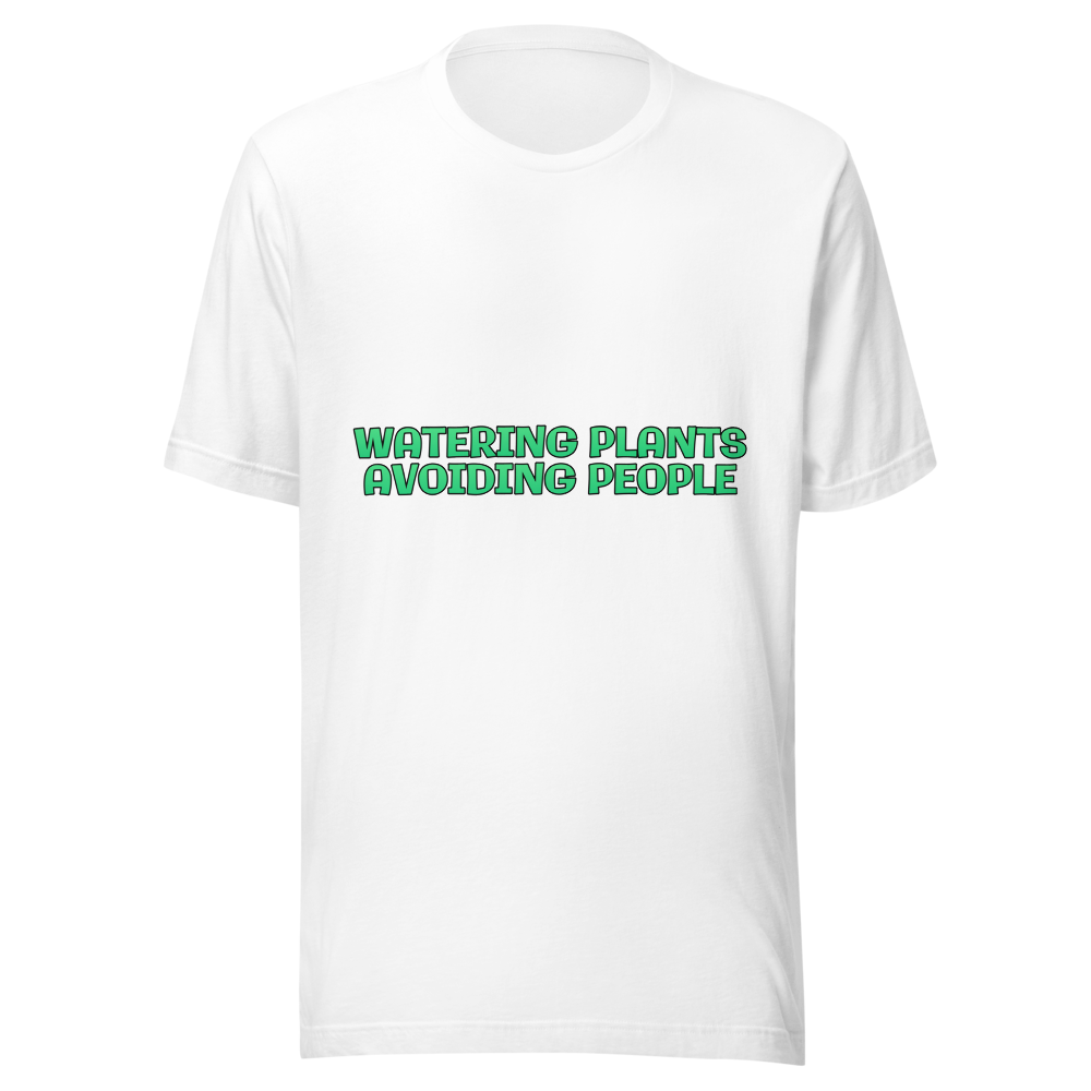 Watering Plants Avoiding People