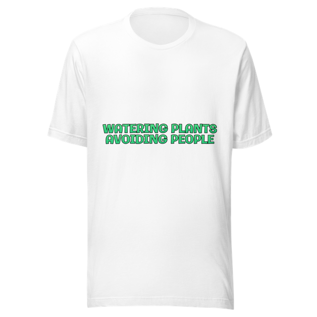 Watering Plants Avoiding People