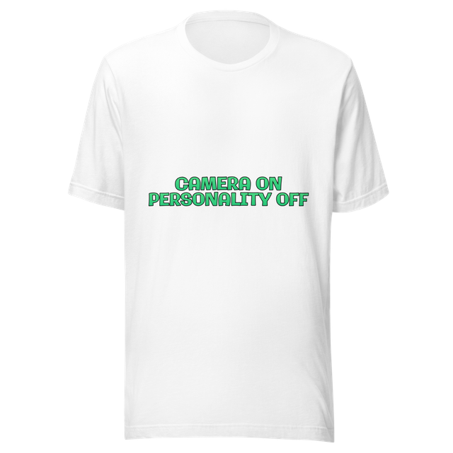 Camera on personality off